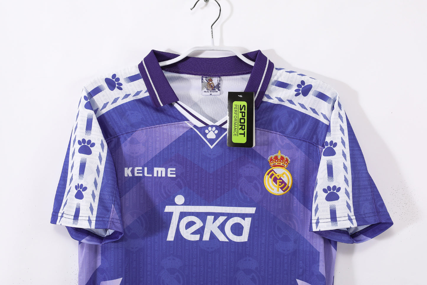 Camiseta visitante Real Madrid 1996/97